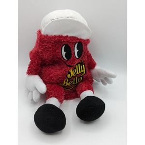 MR. JELLY BELLY CHERRY RED BEANIE STUFFED ANIMAL